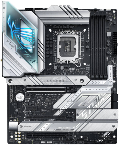 ASUS ROG STRIX Z790-A GAMING WIFI D4 SCHEDA MADRE GAMING ATX INTEL Z790 LGA1700 DDR4 PCI 5.0 WIFI 6E INTEL 2.5GB ETHERNET ROG SUPREMEFX 7.1 4XM.2 4XSATA 6GB/S AURA SYNC RGB NERO